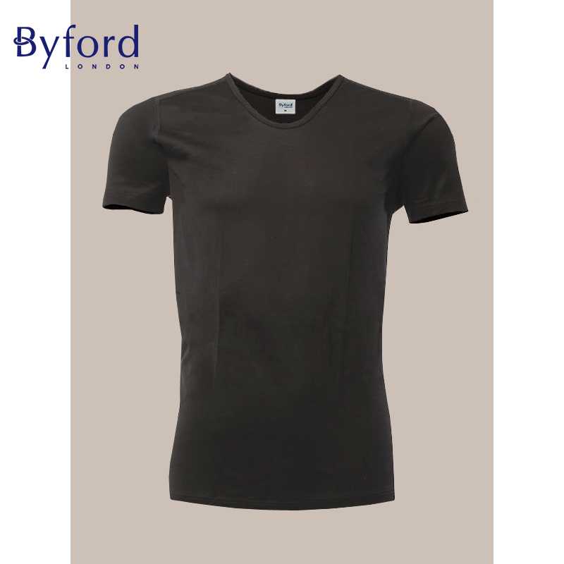 BYFORD COTTON U NECK SHORT SLEEVE UNDERSHIRT MW2236 | Byford – Online Shop